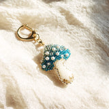 Magical Mushroom Charm in Blue Left