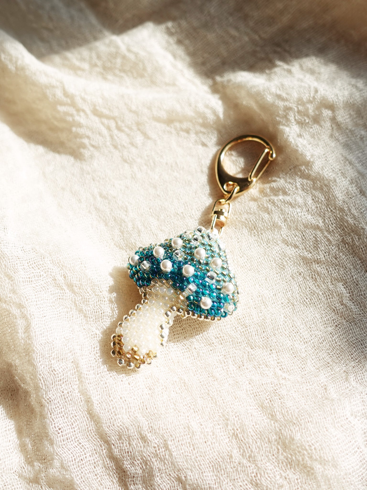 Magical Mushroom Charm in Blue Right