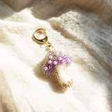 Magical Mushroom Charm in Purple Front