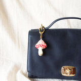 Magical Mushroom Charm in Red Bag