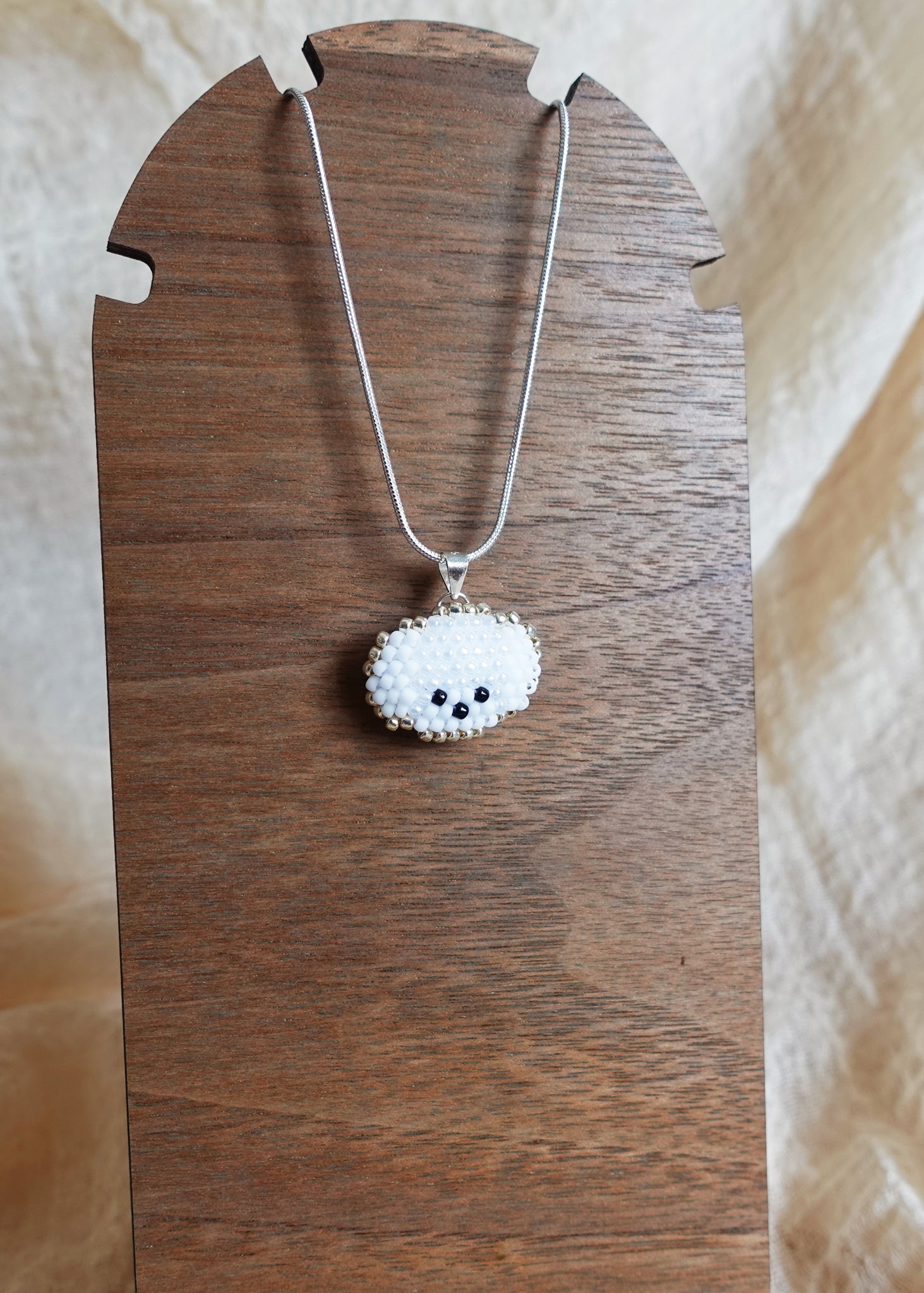 Maltese Necklace Display Front