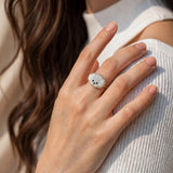 Maltese ring on model