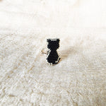 Midnight Cat Ring Left