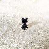 Midnight Cat Ring Left