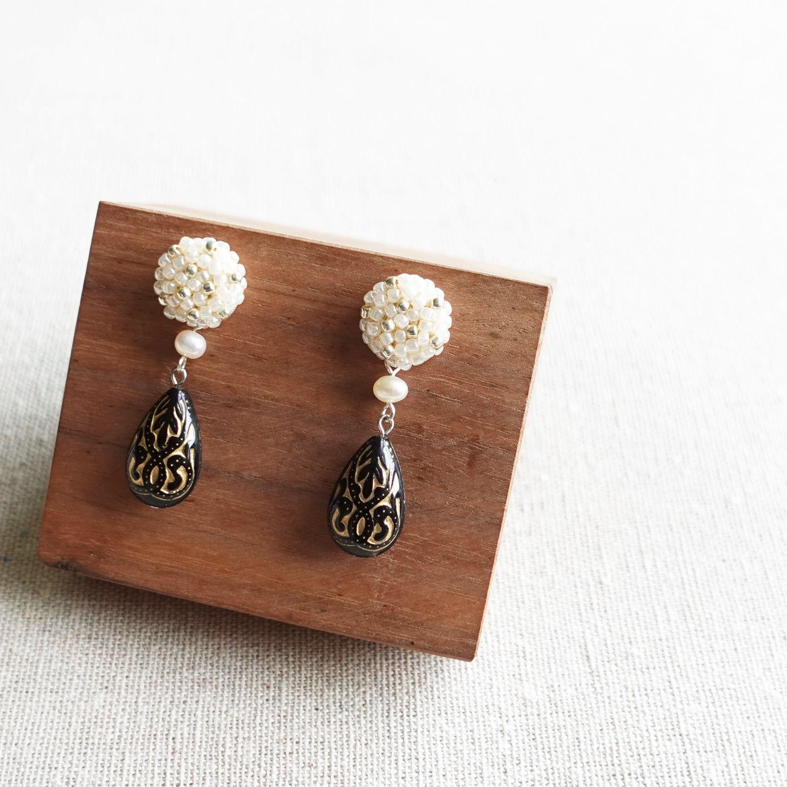 Mildred Earrings Display Right