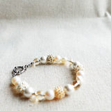 Moon Bracelet in Ivory Back