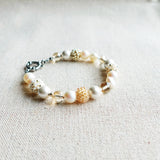 Moon Bracelet in Ivory Left