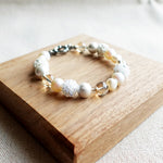 Moon Bracelet in White Display