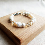 Moon Bracelet in White Display