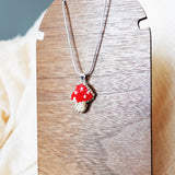 Mushroom Necklace Display