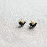 Ophira Star Dust Stud Earrings in Beige Front
