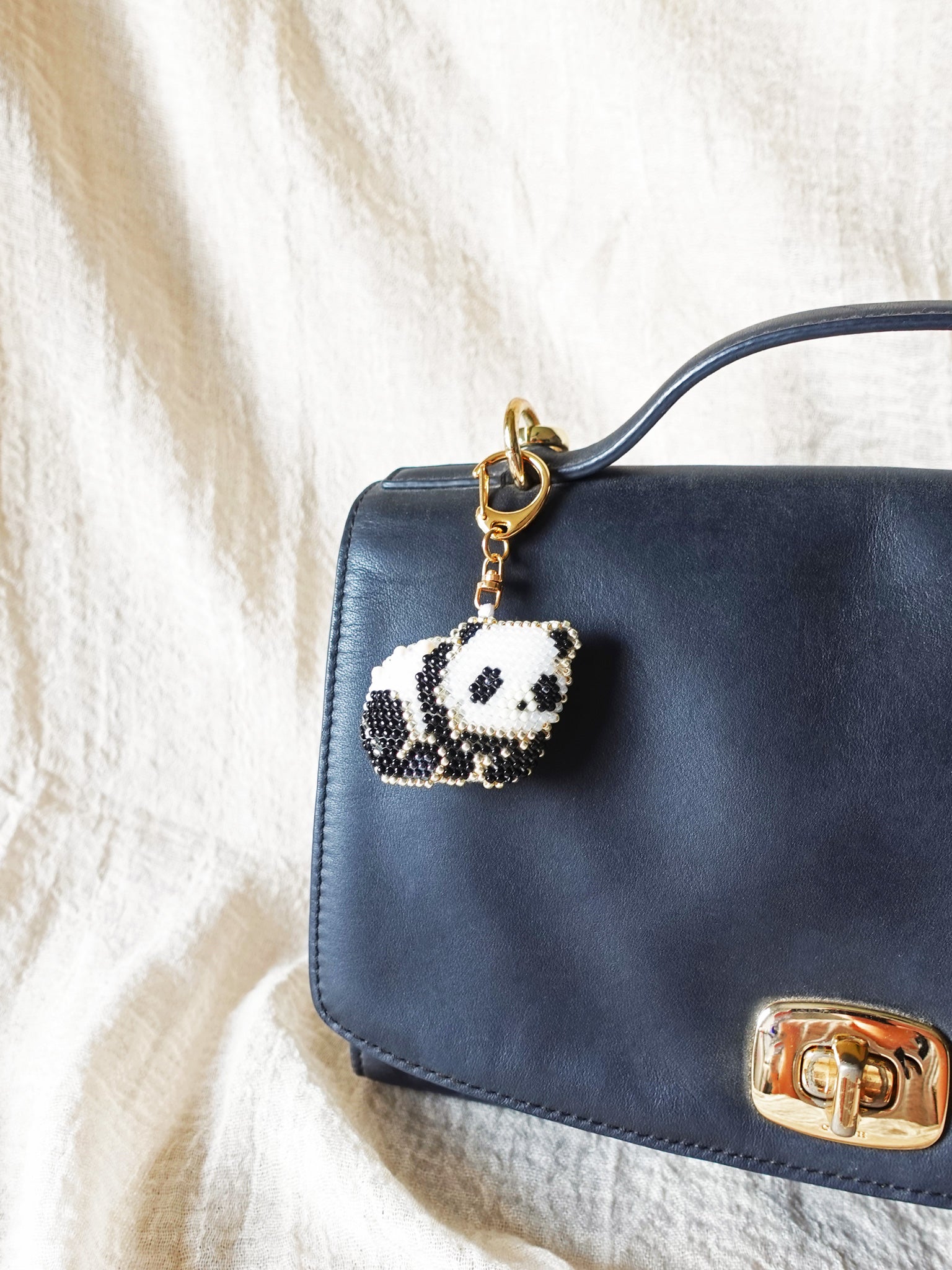 Panda Loaf Charm Bag Right