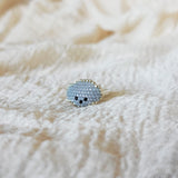 Poodle Ring in Grey Right