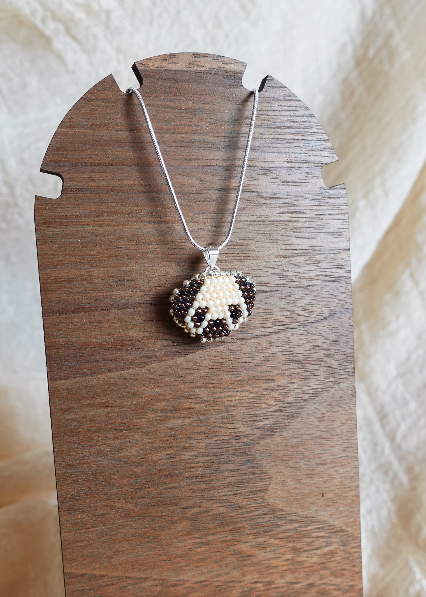 Pug Necklace Display Left
