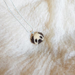Pug Necklace Left