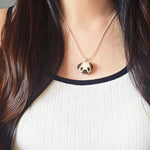 Pug Necklace Model