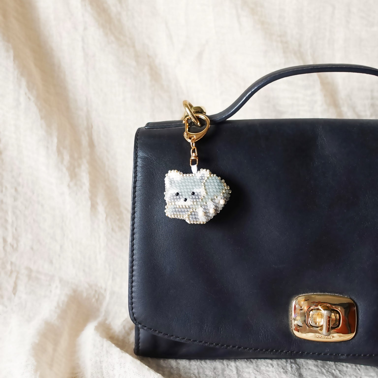 Raccoon Loaf Charm Bag