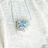 Raccoon Loaf Necklace Front