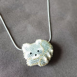 Raccoon Loaf Necklace Shirt Left Close