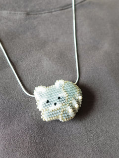 Raccoon Loaf Necklace Shirt Left Close