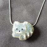 Raccoon Loaf Necklace Shirt Right Close