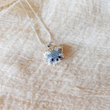 Raccoon Pendant Necklace Left