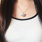 Raccoon Pendant Necklace Model