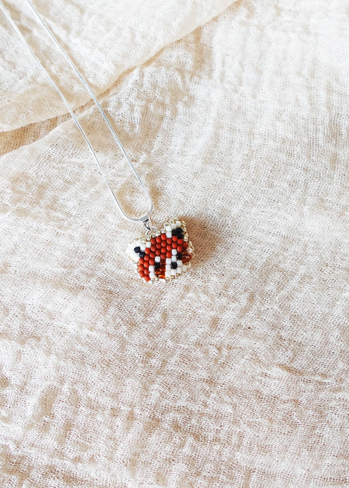 Red Panda Pendant Necklace Top
