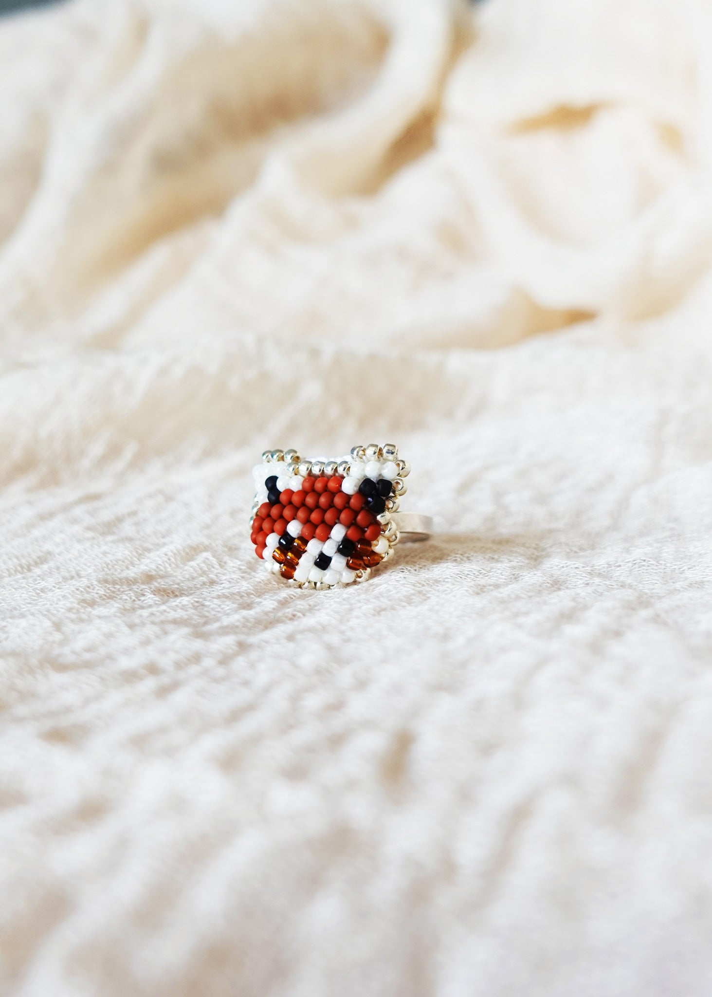 Red Panda Ring Front