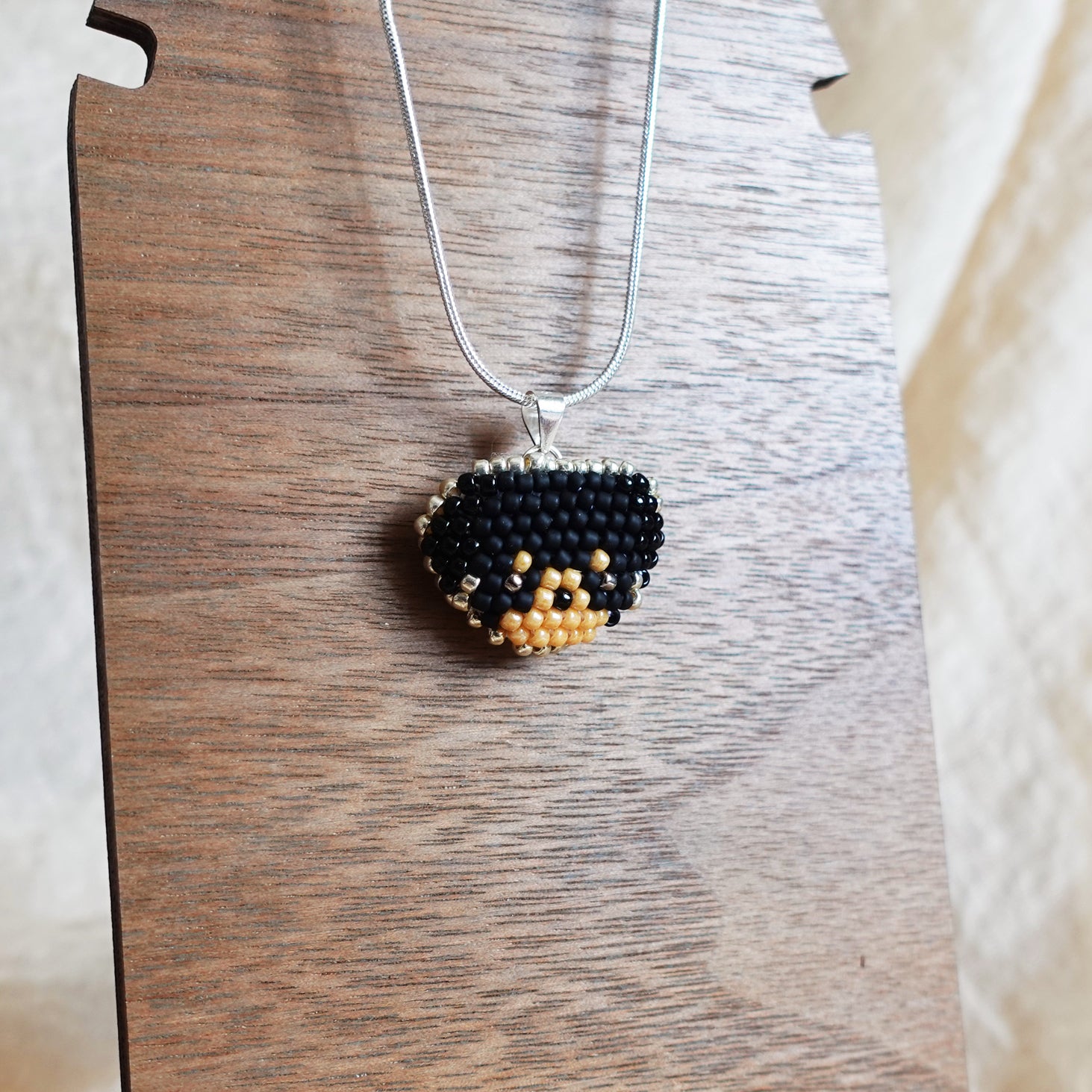 Rottweiler Necklace Display Left