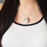 Schnauzer Necklace Model