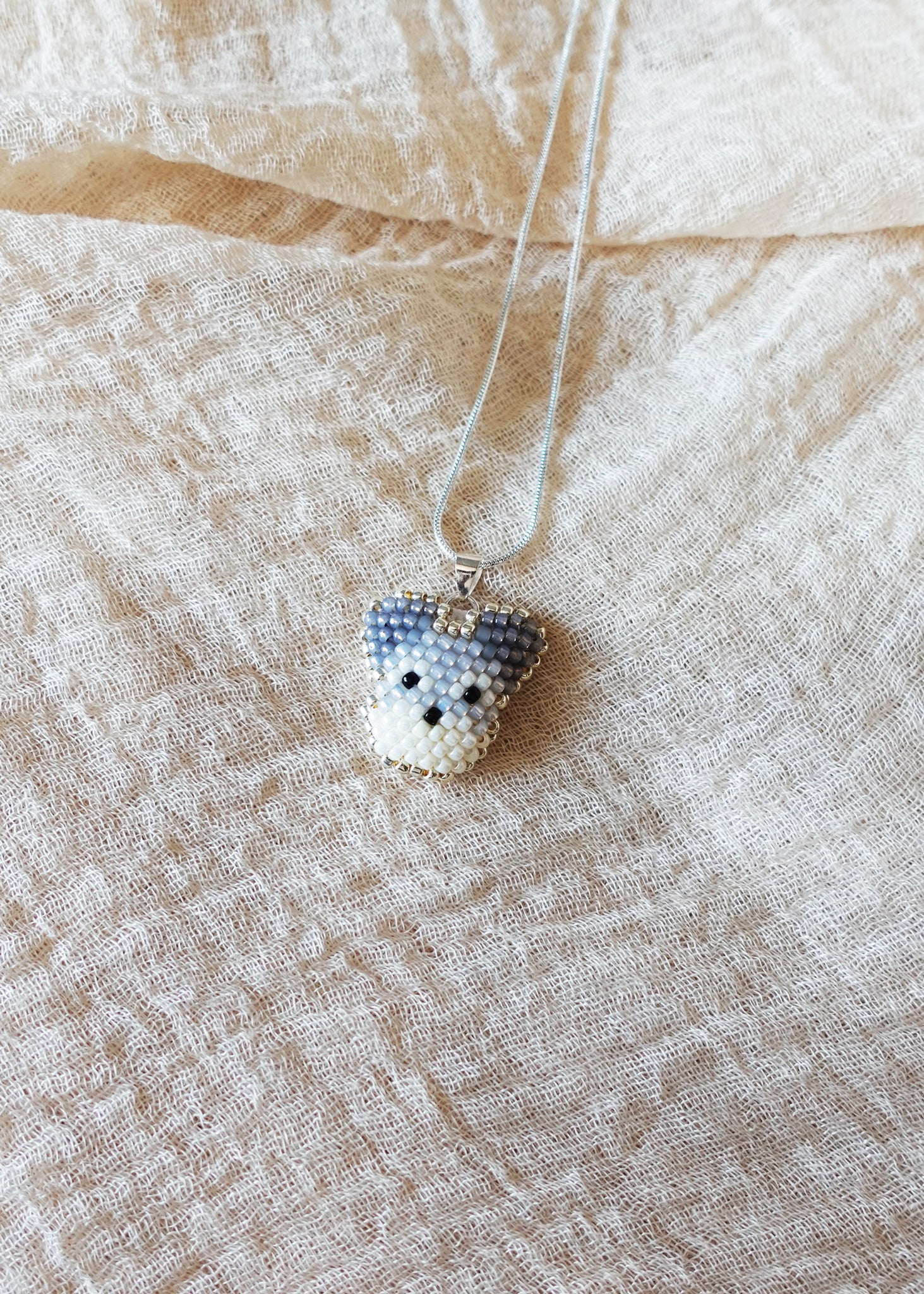 Schnauzer Necklace Right