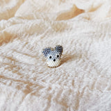 Schnauzer Ring Left