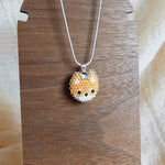 Shiba Inu Necklace Display Left