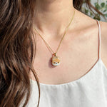 Shiba Inu Necklace in Gold Model