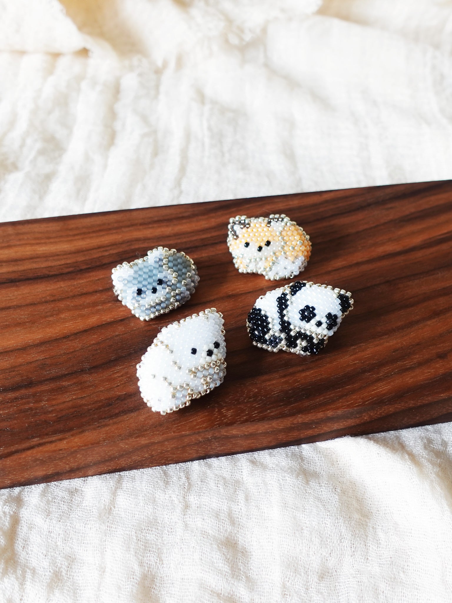 Small Animals Brooch Pins