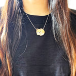 Small Fox Loaf Necklace Model