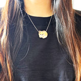 Small Fox Loaf Necklace Model