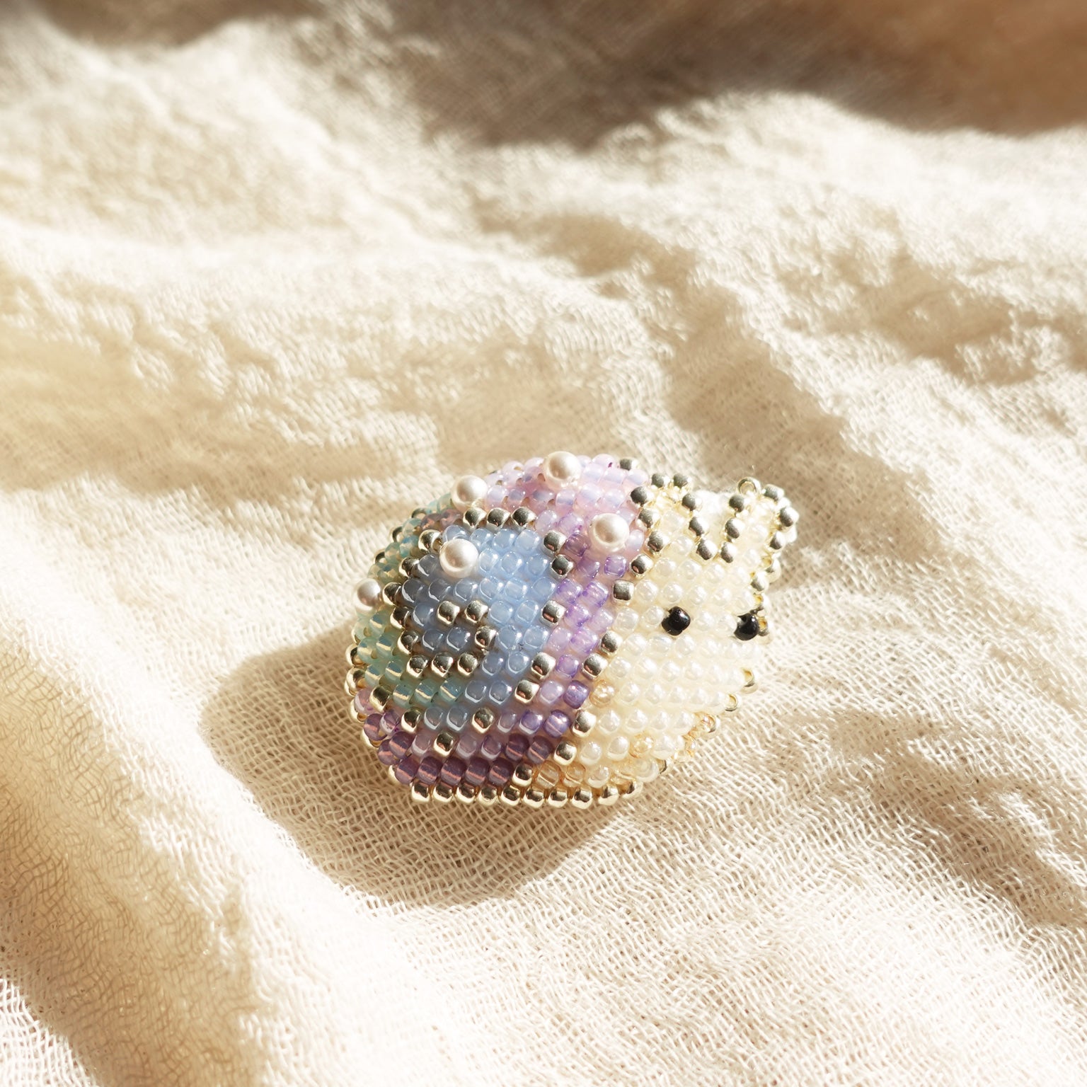Snail Brooch Pin Front