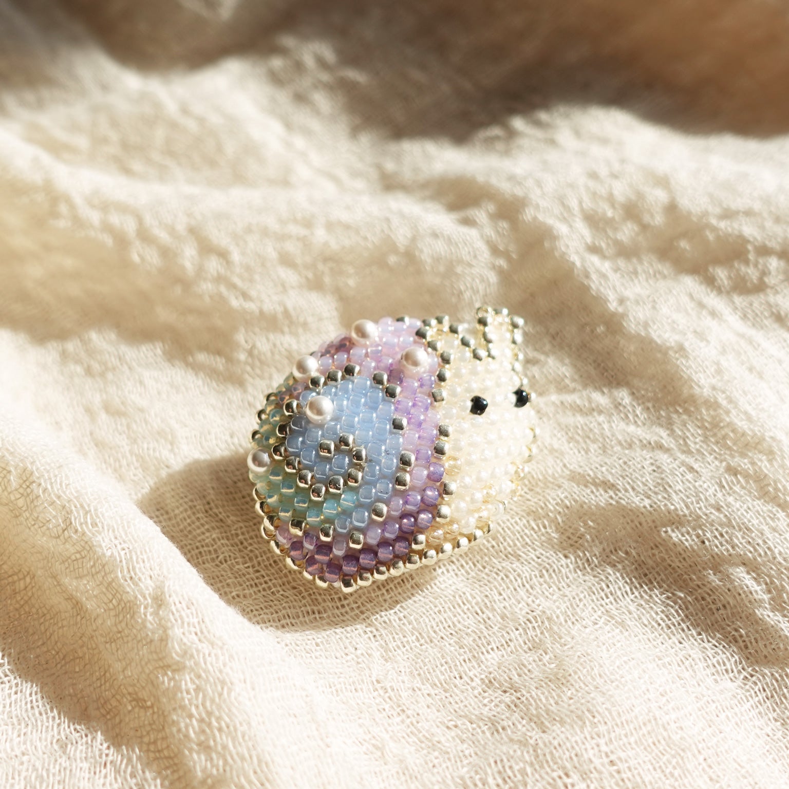 Snail Brooch Pin Left