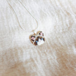 Snowshoe Cat Necklace Left