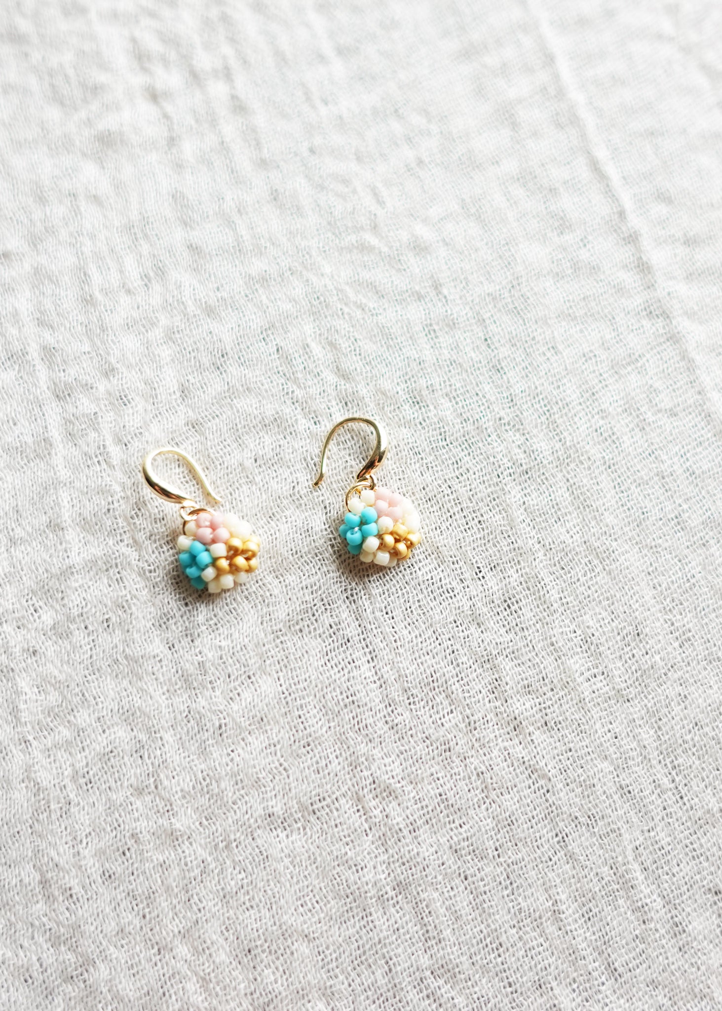 Triana Drop Earrings in Pastel Hook