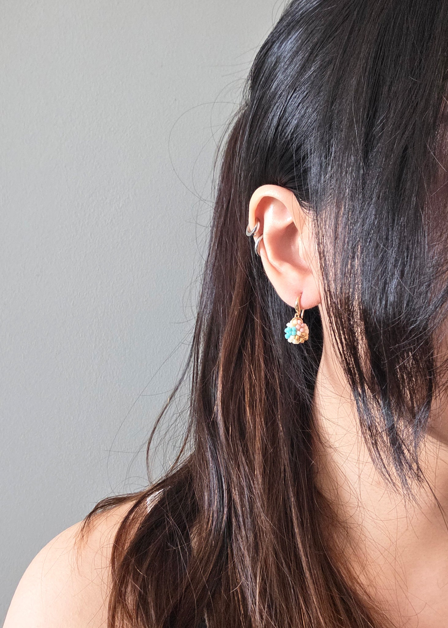 Pastel Colour Earrings Triana Drop