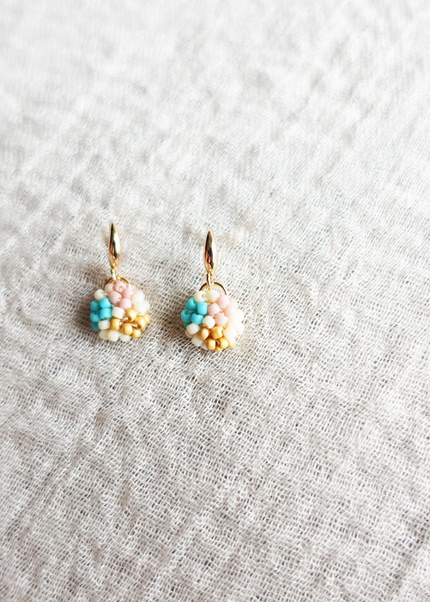 Triana Drop Earrings in Pastel Top