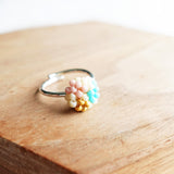 Triana Slim Ring in Pastel Left