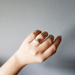 Triana Slim Ring in Pastel Model