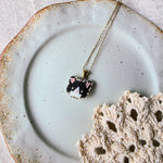 Tuxedo cat necklace right