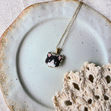 Tuxedo cat necklace right