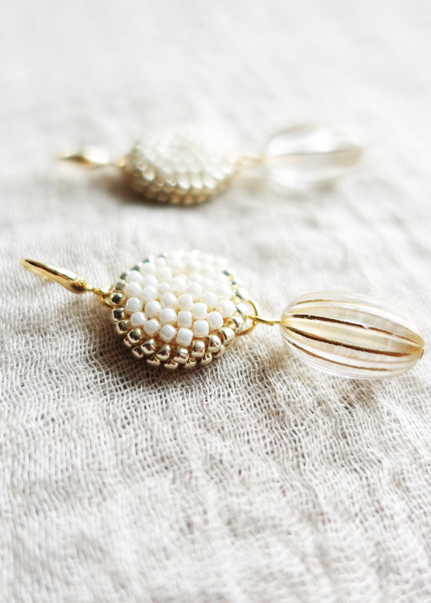 Velora Dangle Earrings Left  Side