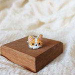 Welsh Corgi Ring Display Left